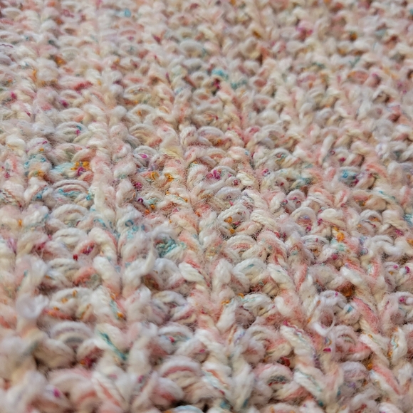 Free People Long Knit Pink Cardigan - Picture 9 of 10